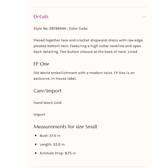 Free People Angel White Lace Shift Dress - Picture 2 of 2